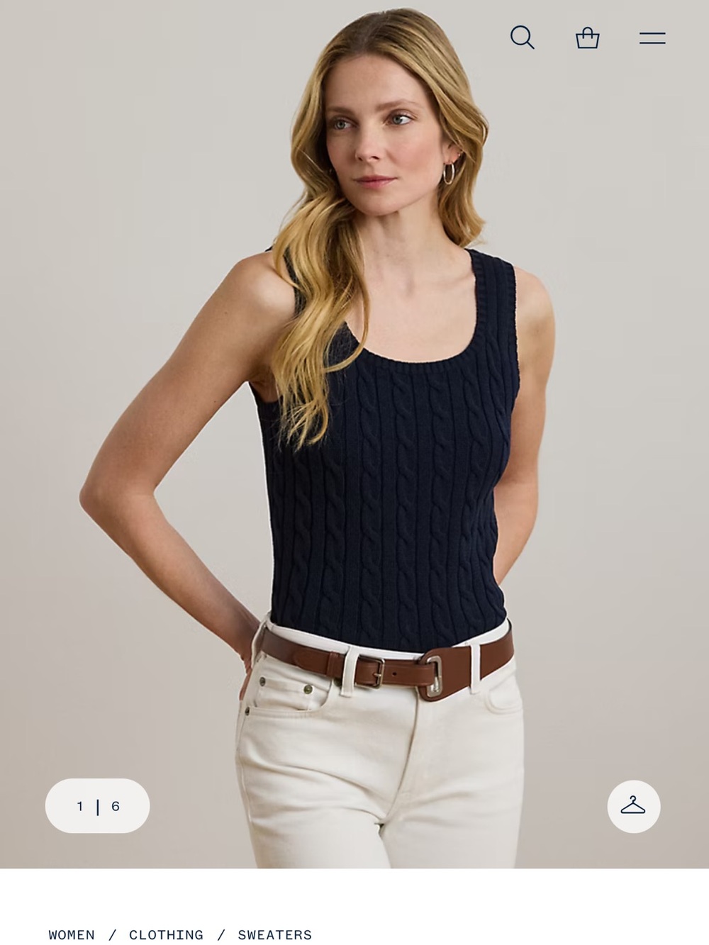 Lauren Ralph Lauren Cable-Knit Sweater